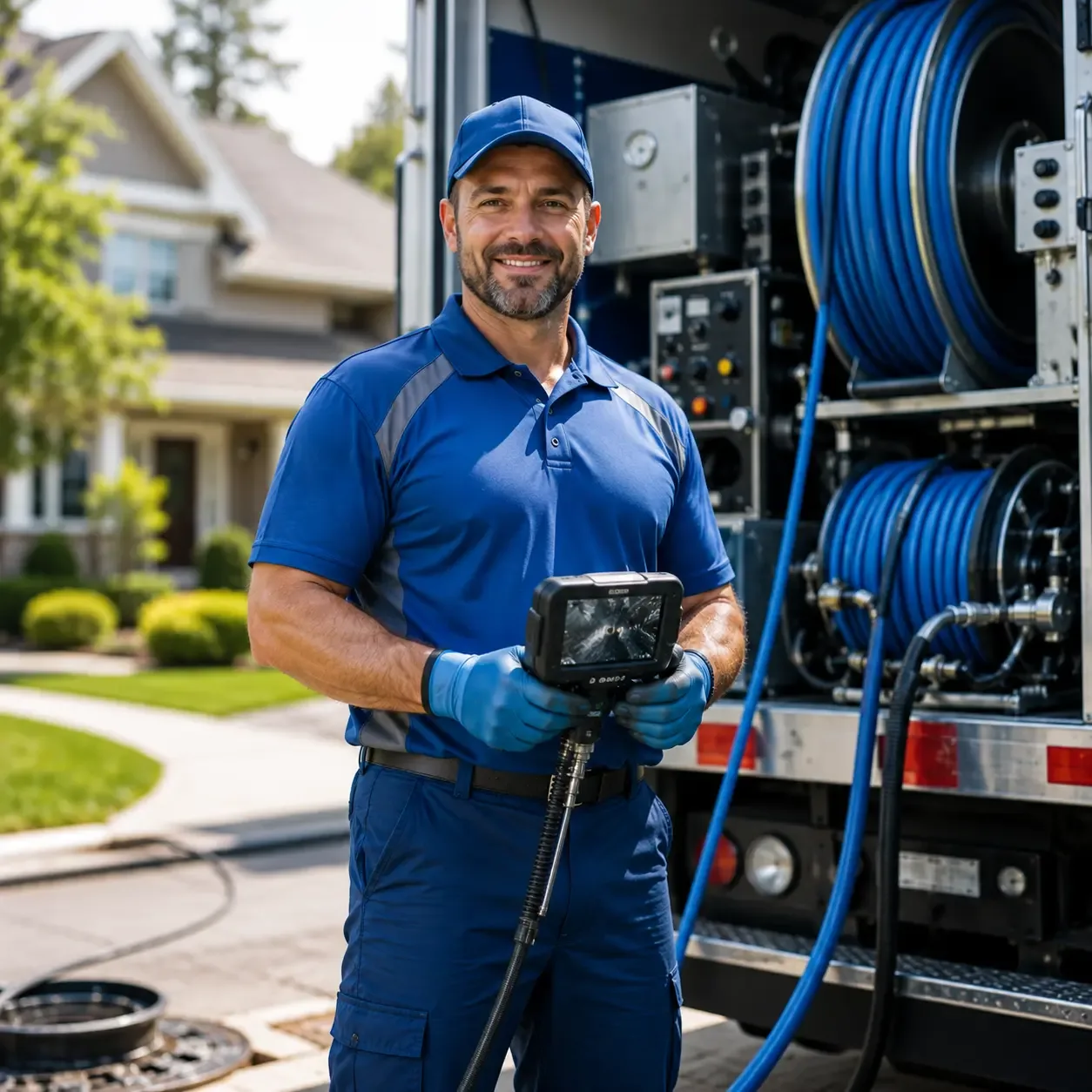 Local outdoor drain cleaning specialists in Sheldon, WI